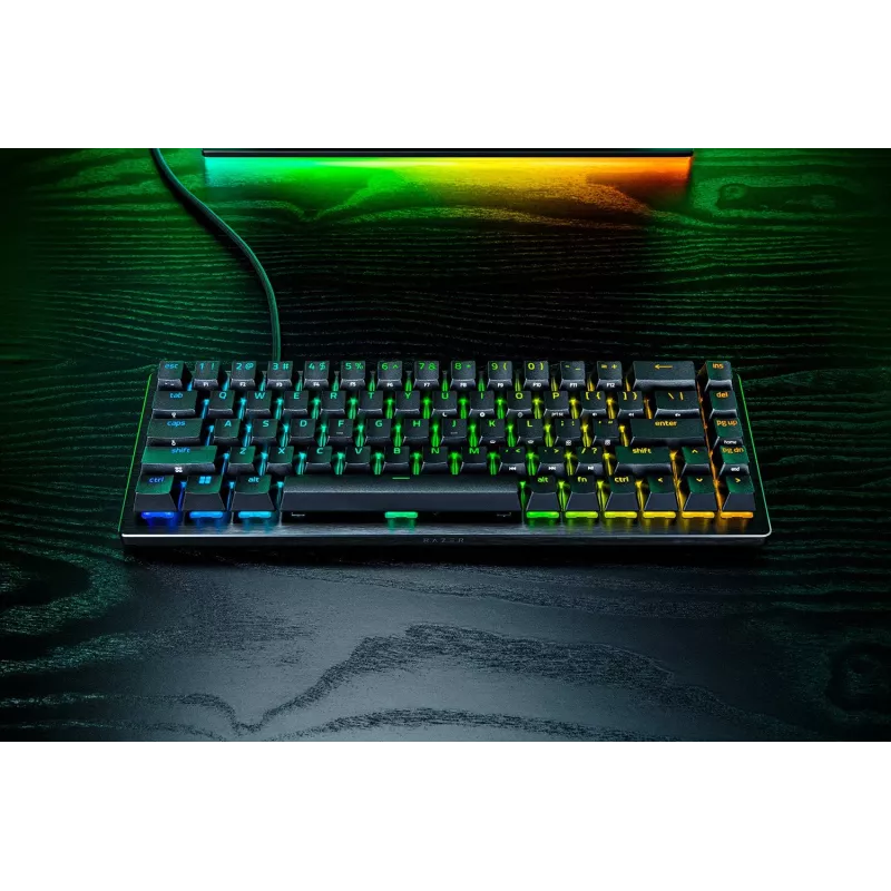 Razer Huntsman V3 HE Magnetic Mini 65% teclado gaming analógico-óptico con cable - negro