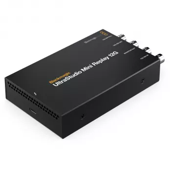 Blackmagic Design UltraStudio Mini Replay 12G - captura y reproducción Thunderbolt 3, 12G-SDI, HDMI 2.0, 4Kp60, HDR, alimentado por bus