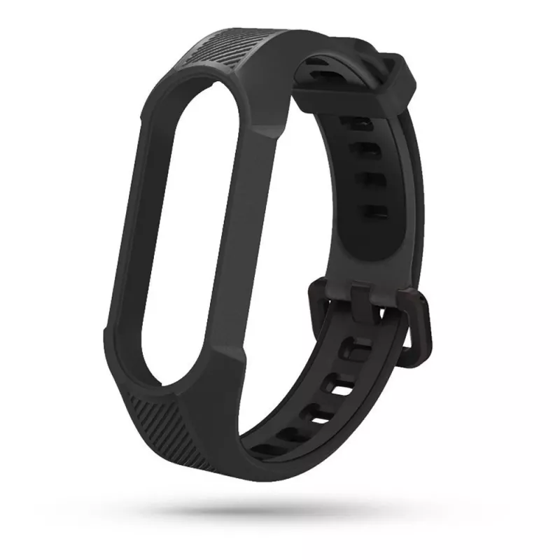 Tech-Protect Armour correa de goma TPU para Xiaomi Mi Band 7, negra