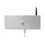 Razer Thunderbolt 4 Dock Mercury Chroma - docking station 10 en 1 con iluminación RGB, 90W Power Delivery, soporte de pantalla 8K/5K, Gigabit Ethernet, lector de tarjetas SD UHS-II, 3x Thunderbolt 4, 3x USB-A, aluminio