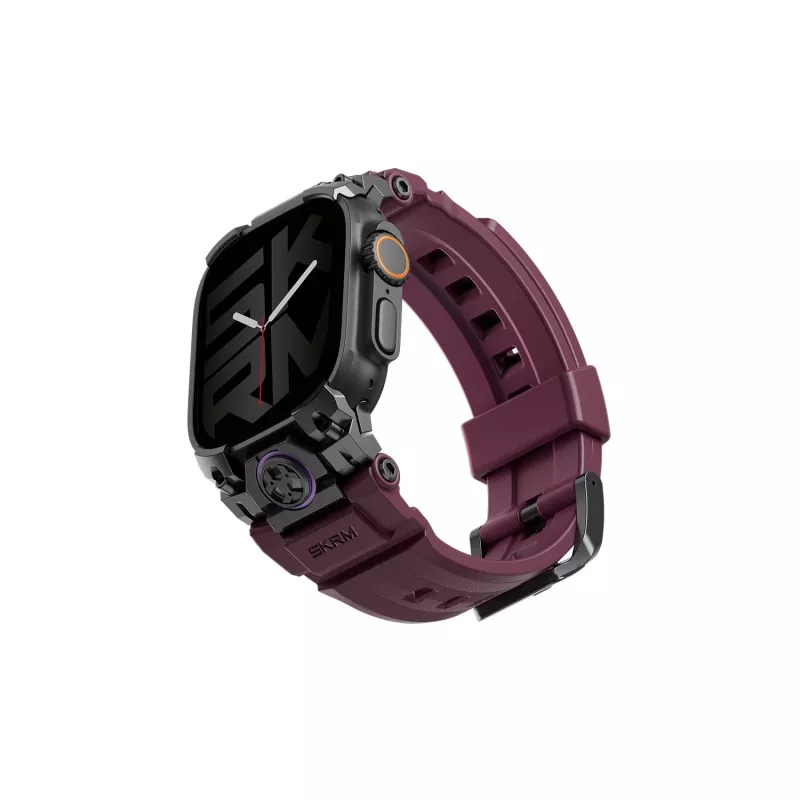 Skinarma Talon Correa para Apple Watch Ultra 49mm Burdeos