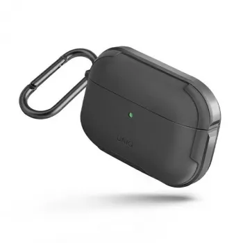 UNIQ Valencia Funda Antibacteriana para AirPods Pro - Gris Gunmetal