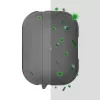 UNIQ Valencia Funda Antibacteriana para AirPods Pro - Gris Gunmetal