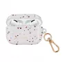 UNIQ Coehl Terrazzo Funda para Apple AirPods Pro - Blanco Natural
