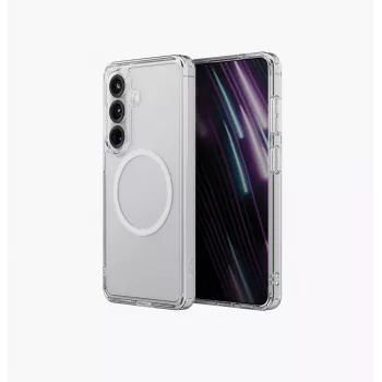UNIQ LifePro Xtreme MagClick Funda con Carga para Samsung Galaxy S26 - Transparente