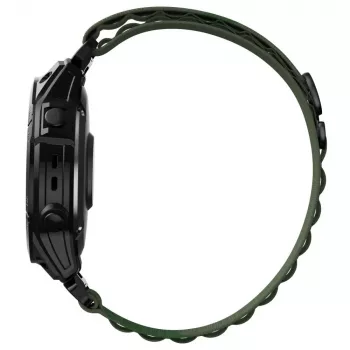 TECH-PROTECT NYLON PRO Correa para Garmin Fenix 5 / 6 / 6 Pro / 7, 22 mm QuickFit, Verde Militar