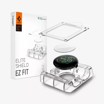 Protector de pantalla de hidrogel Spigen Elite Shield EZ Fit pack de 2 para Google Pixel Watch 3/4/5 (45 mm) transparente