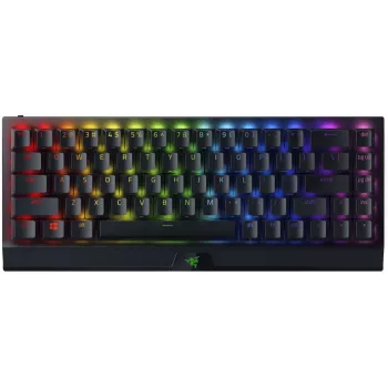 Teclado gaming mecánico inalámbrico Razer BlackWidow V3 Mini HyperSpeed 65% - Razer Yellow Switches, Chroma RGB, Bluetooth 5.0, USB-C, negro