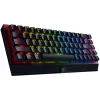 Teclado gaming mecánico inalámbrico Razer BlackWidow V3 Mini HyperSpeed 65% - Razer Yellow Switches, Chroma RGB, Bluetooth 5.0, USB-C, negro