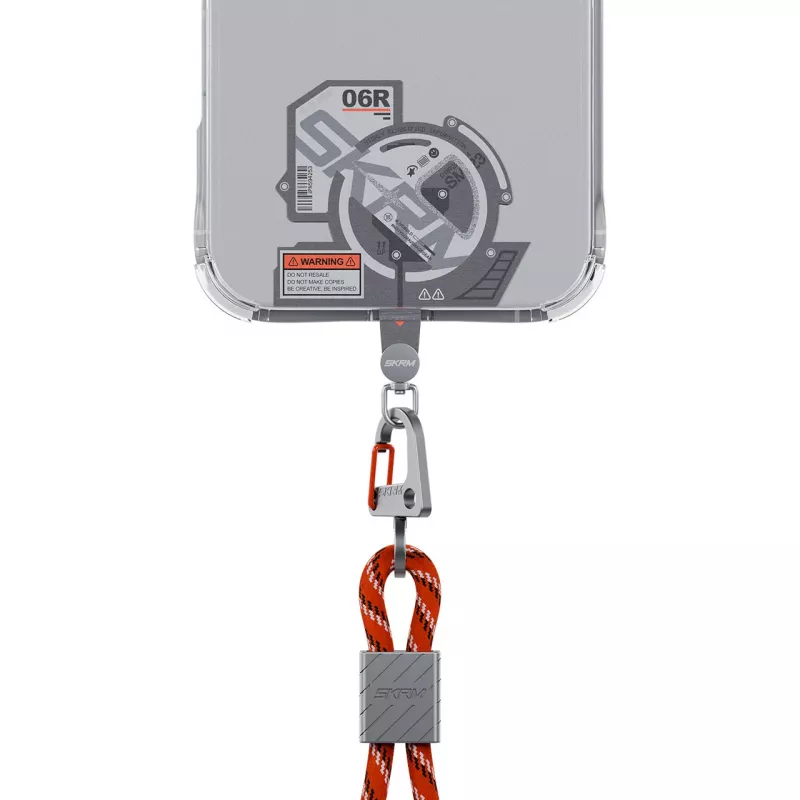 Parche adaptador universal para cordón SKINARMA Ekho gris