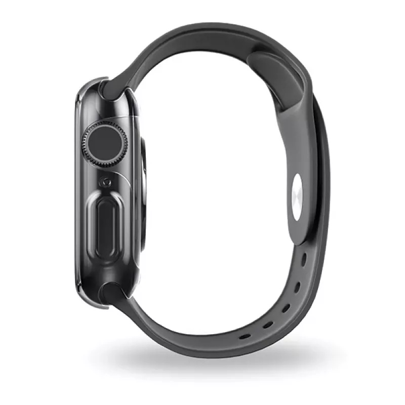 Funda UNIQ Garde para Apple Watch 44mm (Serie 4/5/6/SE/SE2/SE3) gris ahumado
