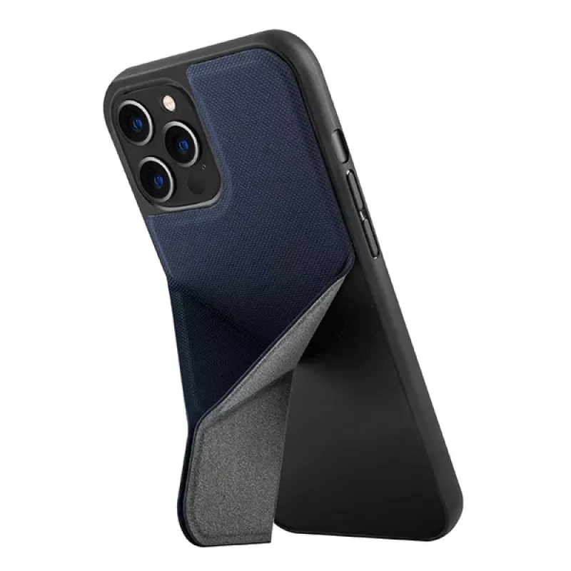 Funda tipo folio UNIQ Transforma para iPhone 12 Pro Max - Azul eléctrico