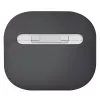 Funda de silicona UNIQ Lino para AirPods de 3.ª generación, gris ceniza