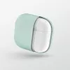Funda de silicona UNIQ Lino para AirPods de 3.ª generación, gris ceniza
