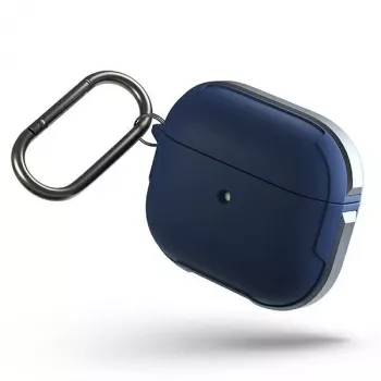 Funda antibacteriana UNIQ Valencia para AirPods 3.ª generación azul