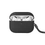 Funda de silicona UNIQ Lino para AirPods Pro 2.ª generación (2022/2023) gris ceniza