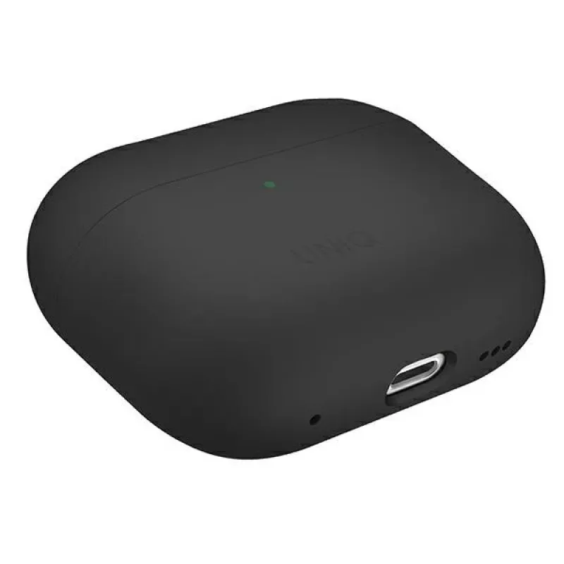 Funda de silicona UNIQ Lino para AirPods Pro 2.ª generación (2022/2023) gris ceniza