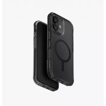 Funda UNIQ Combat para iPhone 17 con carga MagClick - Negra