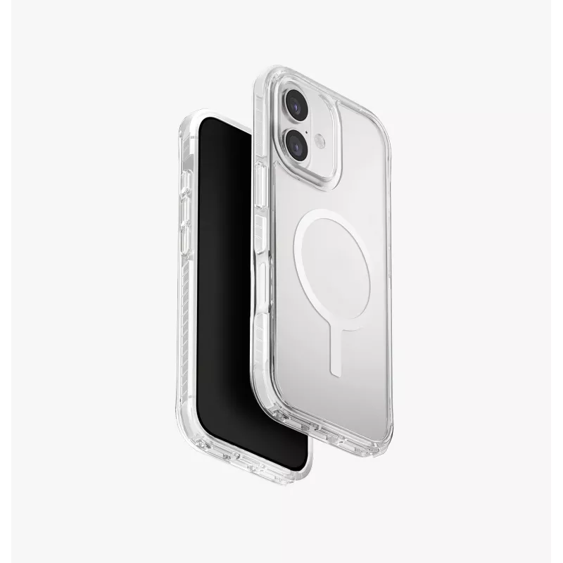 Funda UNIQ Combat para iPhone 17 con carga MagClick - Negra