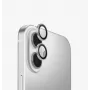 Protector de lente de cámara de aluminio UNIQ Optix para iPhone 17 con aplicador - Plata