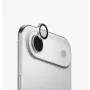 Protector de lente de cámara de aluminio UNIQ Optix con aplicador para Apple iPhone Air, Plateado