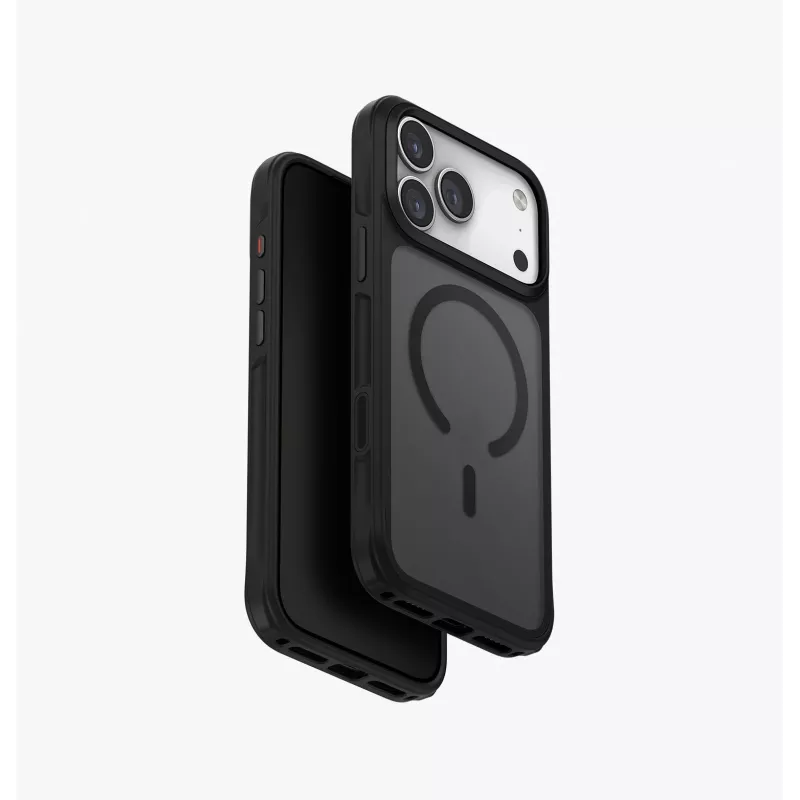 Funda de carga MagClick UNIQ Veren para iPhone 17 Pro Max, naranja