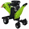 Zipper ZI-HAEK35000 biotriturador de jardín de gasolina 12,5 PS con capacidad de ramas de 100 mm