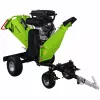Zipper ZI-HAEK35000 biotriturador de jardín de gasolina 12,5 PS con capacidad de ramas de 100 mm