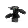 Manfrotto MHXPRO-3WX rótula de 3 vías con manivelas retráctiles, aluminio, capacidad de carga 8 kg, placa de liberación rápida 200PL-14, negro