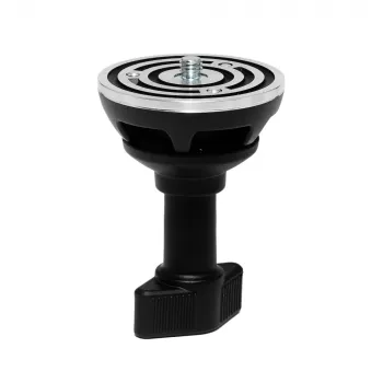 Manfrotto 520BALLSHX semiesfera de 75 mm con mango corto para nivelar el trípode