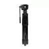 Manfrotto MKONEVA-500X trípode híbrido foto-vídeo con rótula fluida, patas de aluminio de 5 secciones, cierres de palanca, columna rápida, bolsa de transporte