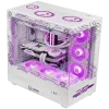 LORGAR PRO P401 PC gaming - AMD Ryzen 7 7800X3D, GeForce RTX 5070 Ti 16GB, 32GB DDR5 6400MHz, 2TB NVMe SSD, fuente de alimentación 850W, AIO 360mm, blanco, Windows 11 Home, 3 años de garantía