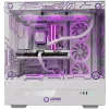 LORGAR PRO P401 PC gaming - AMD Ryzen 7 7800X3D, GeForce RTX 5070 Ti 16GB, 32GB DDR5 6400MHz, 2TB NVMe SSD, fuente de alimentación 850W, AIO 360mm, blanco, Windows 11 Home, 3 años de garantía