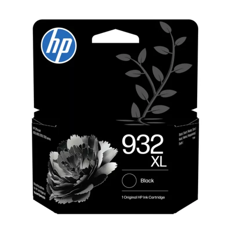 HP 932XL cartucho de tinta original negro de alto rendimiento - 22,5 ml - hasta 1000 páginas