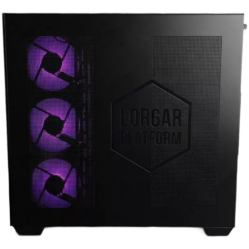 LORGAR ADVANCED A201 PC gaming - AMD Ryzen 5 7500F, GeForce RTX 5060 Ti 16GB, 32GB DDR5 6400MHz, 1TB NVMe SSD, fuente de alimentación 750W, AIO 240mm, negro