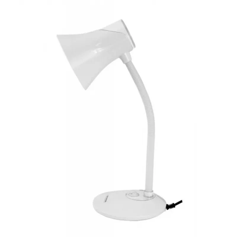 Esperanza POLARIS lámpara de mesa E27 12W LED blanca ELD111W