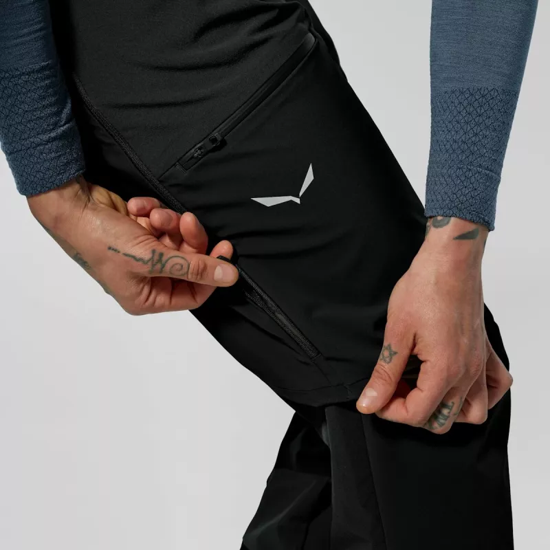 Salewa Ortles DST Pantalón Mujer Black Out 36