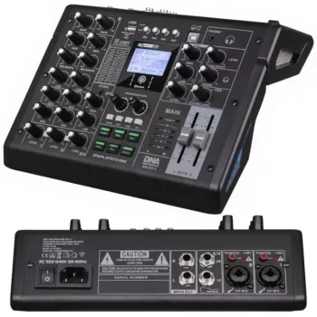 Mezclador de audio analógico de 4 canales con USB DNA PROFESSIONAL DNA MIX-EFF 4