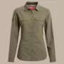 Camisa de manga larga de mujer Craghoppers NosiLife Adventure III - Wild Olive - XL