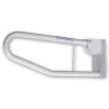 MOBILEX PLU058 barra de apoyo abatible para bañera - metal, blanco, 600 mm de salida, 150 kg de carga