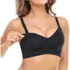 Momcozy YN21 sujetador de embarazo y lactancia, negro, 3XL