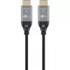 GOOBAY Cable HDMI Optical Hybrid Ultra High-Speed (AOC) 8K / 60Hz - 20m, 48 Gbit/s, Negro/Gris