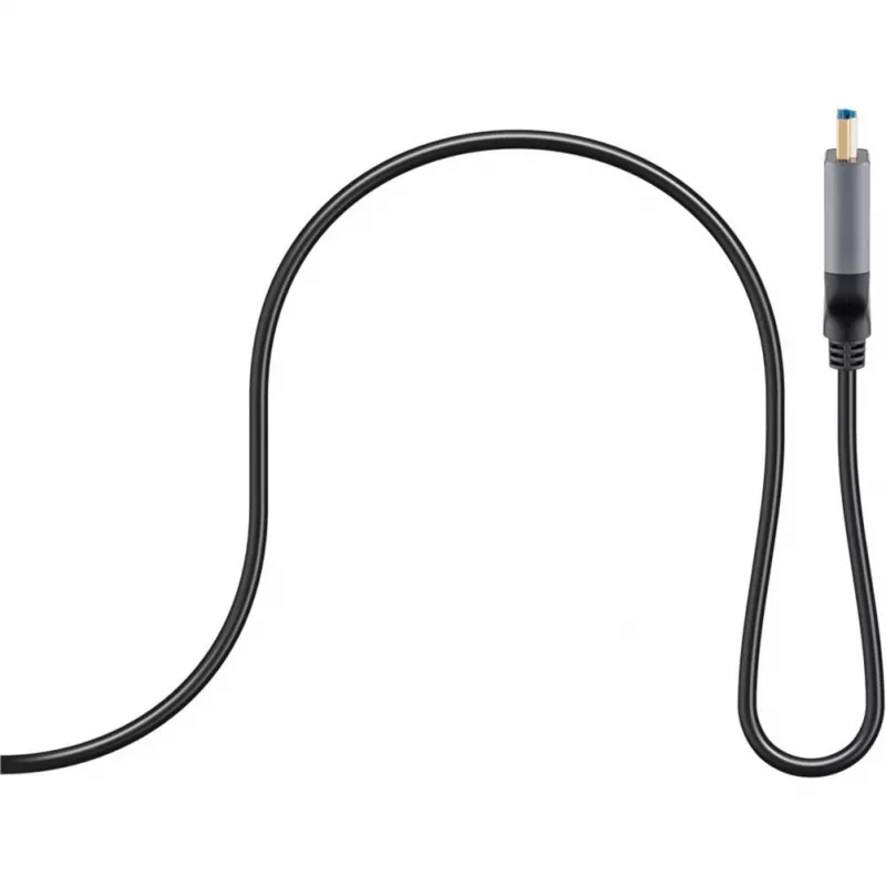 GOOBAY Cable HDMI Optical Hybrid Ultra High-Speed (AOC) 8K / 60Hz - 20m, 48 Gbit/s, Negro/Gris