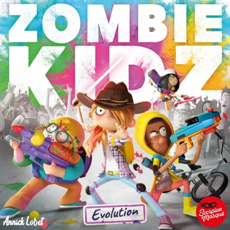 Zombie Kidz Evolution Juego de mesa cooperativo Legacy para niños y familias