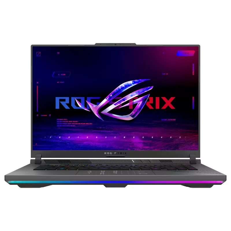 ASUS ROG Strix G16 G614PP-RV031W Portátil Gaming, 16 inch WUXGA IPS 165Hz, AMD Ryzen 9 8940HX, 16GB DDR5, 1TB SSD, GeForce RTX 5070 8GB, Windows 11 Home, teclado QWERTZ alemán