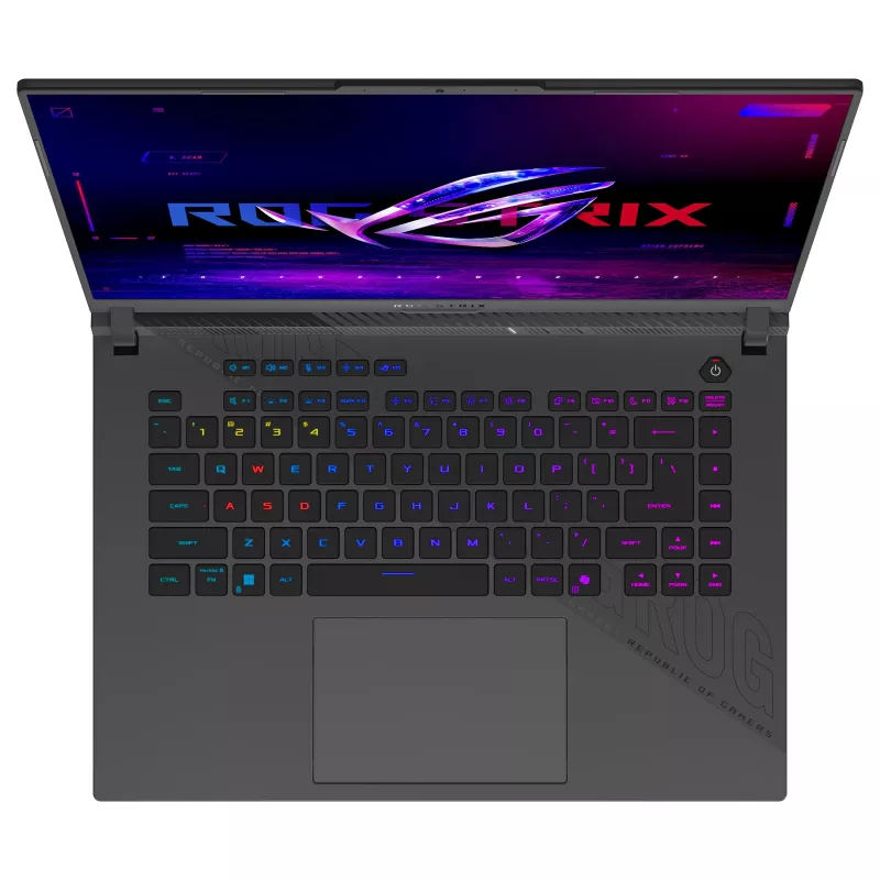 ASUS ROG Strix G16 G614PP-RV031W Portátil Gaming, 16 inch WUXGA IPS 165Hz, AMD Ryzen 9 8940HX, 16GB DDR5, 1TB SSD, GeForce RTX 5070 8GB, Windows 11 Home, teclado QWERTZ alemán