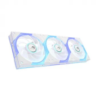 ASUS ROG Eurux GR120 ARGB Blanco Set de ventiladores 3 en 1