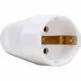 Kopp conector hembra schuko, 3x1,5 mm², blanco ártico