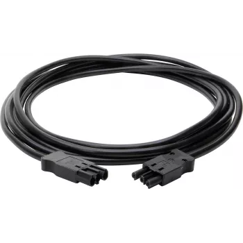 Kopp cable de conexión GST18i3 conector macho-conector macho 1,5 mm² 5 m negro