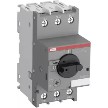 ABB MS116-20 guardamotor, 16-20 A, 3 polos, 690 V AC, 50 kA, conexiones atornilladas